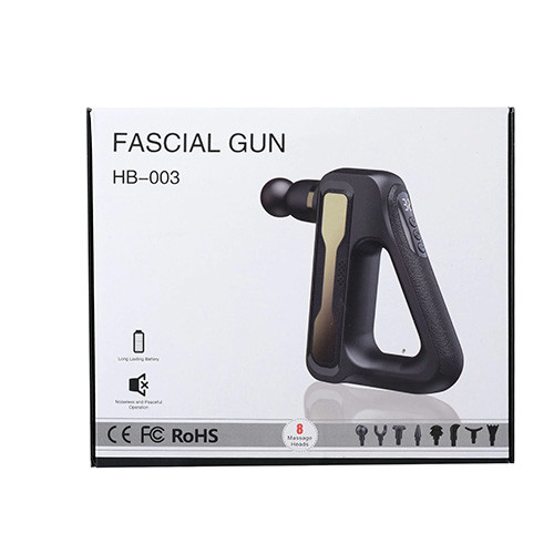 Fascial Massage Gun with 8 Head Attachments – HB-003