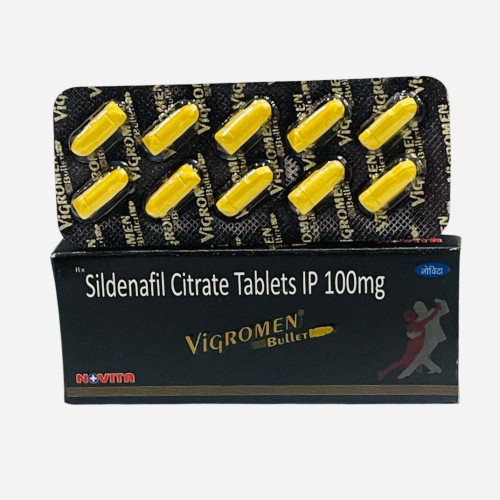 VIGROMEN Bullet Sildenafil Tablets 100mg
